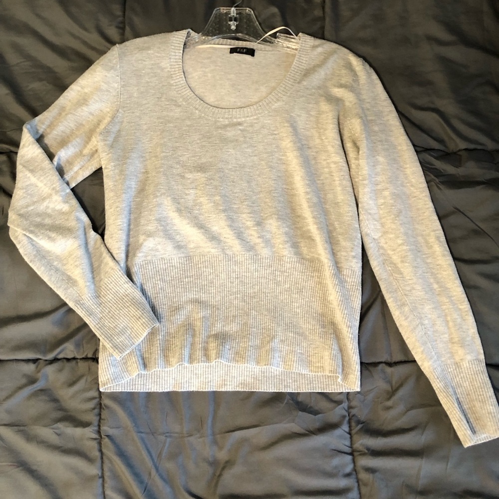 F&F size 12 gray sweater